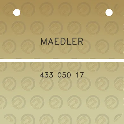 maedler-433-050-17