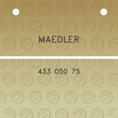 maedler-433-050-75