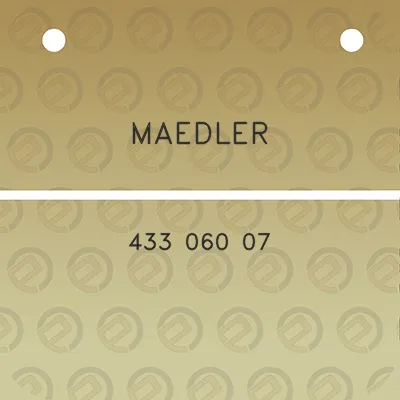 maedler-433-060-07