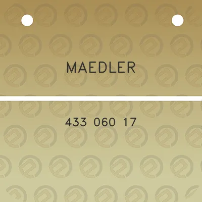 maedler-433-060-17