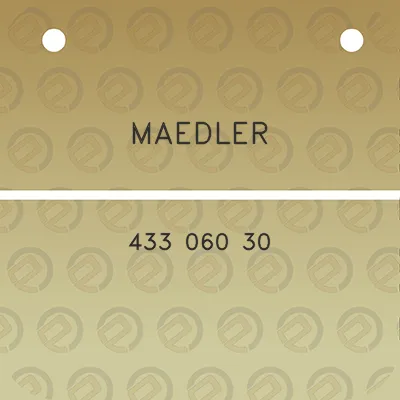 maedler-433-060-30