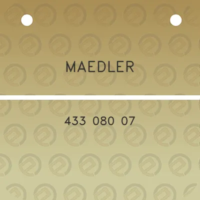 maedler-433-080-07