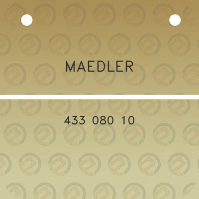 maedler-433-080-10