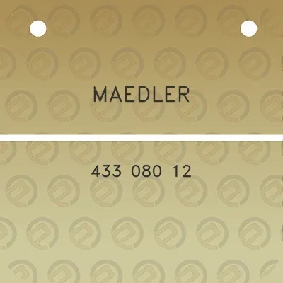 maedler-433-080-12