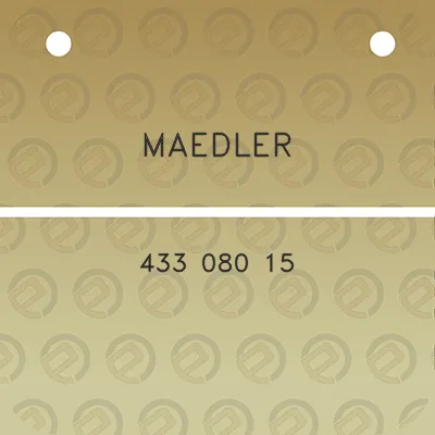 maedler-433-080-15