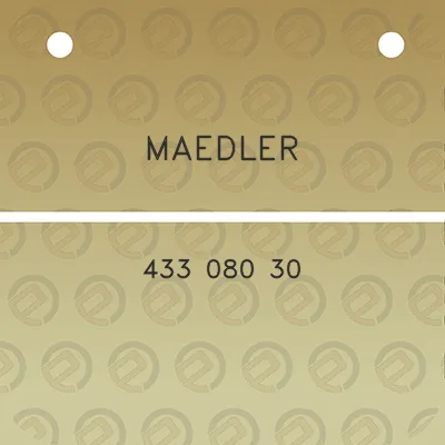 maedler-433-080-30