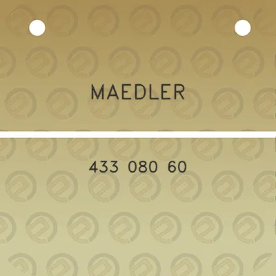 maedler-433-080-60