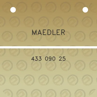 maedler-433-090-25