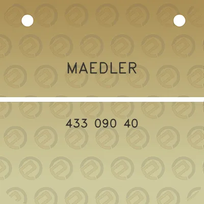 maedler-433-090-40