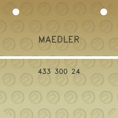 maedler-433-300-24