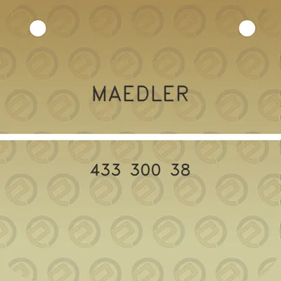 maedler-433-300-38