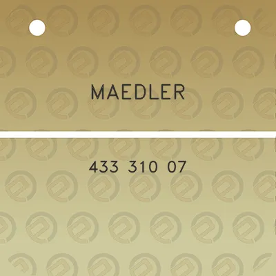 maedler-433-310-07