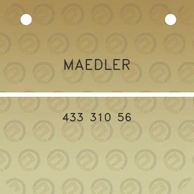 maedler-433-310-56