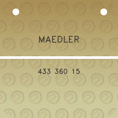 maedler-433-360-15