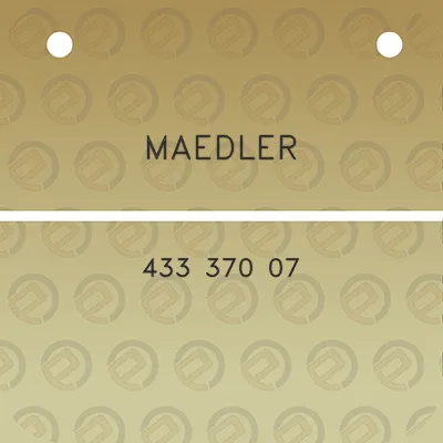 maedler-433-370-07