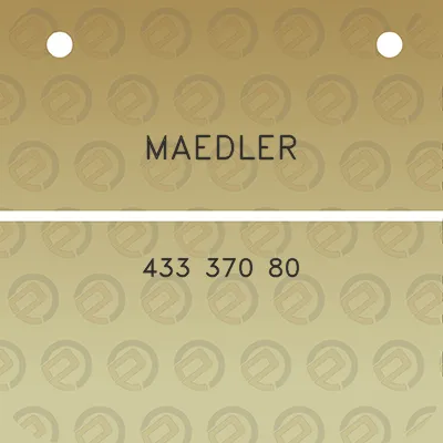 maedler-433-370-80