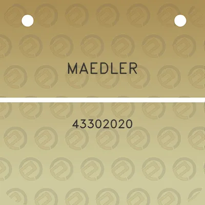 maedler-43302020