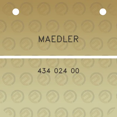 maedler-434-024-00