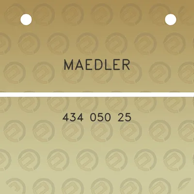 maedler-434-050-25