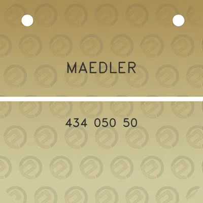 maedler-434-050-50