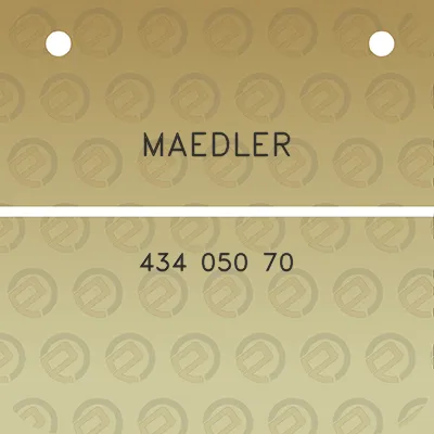 maedler-434-050-70