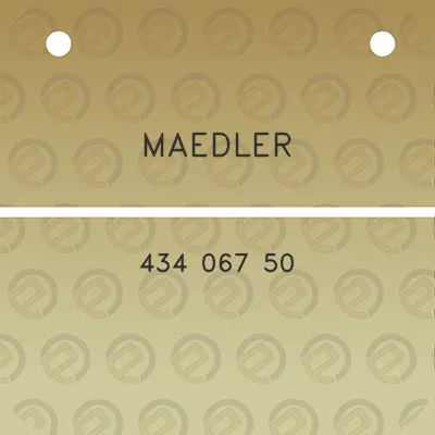 maedler-434-067-50