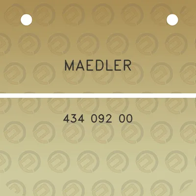 maedler-434-092-00