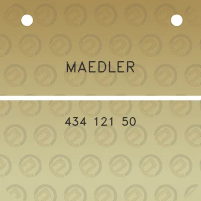 maedler-434-121-50