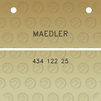 maedler-434-122-25