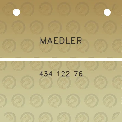 maedler-434-122-76