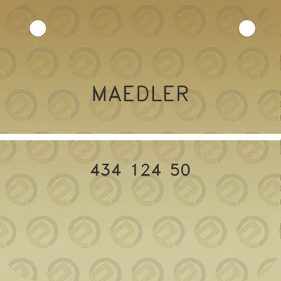 maedler-434-124-50