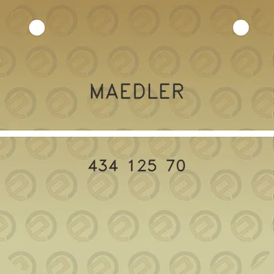 maedler-434-125-70