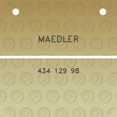 maedler-434-129-98