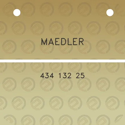 maedler-434-132-25