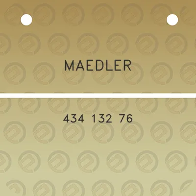 maedler-434-132-76