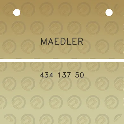 maedler-434-137-50