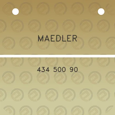 maedler-434-500-90