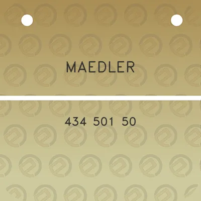 maedler-434-501-50