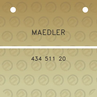 maedler-434-511-20