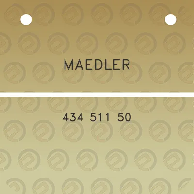 maedler-434-511-50