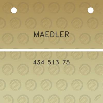 maedler-434-513-75