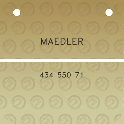 maedler-434-550-71