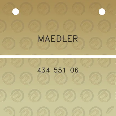 maedler-434-551-06