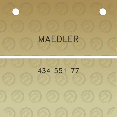 maedler-434-551-77