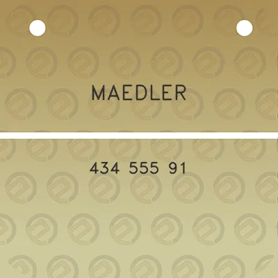 maedler-434-555-91