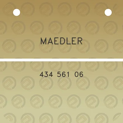 maedler-434-561-06