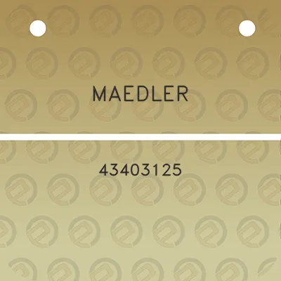 maedler-43403125