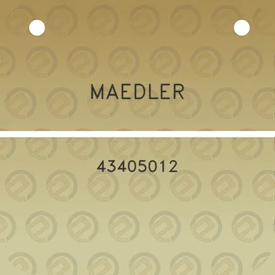 maedler-43405012