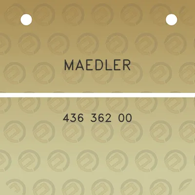 maedler-436-362-00