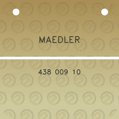 maedler-438-009-10